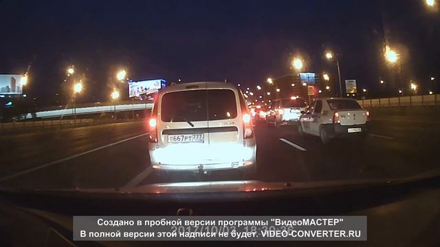 Круглосуточная пробка на выезде из Москвы по Минскому шоссе, осень 2017 часть 1 из 4 Hour jam part смотреть онлайн