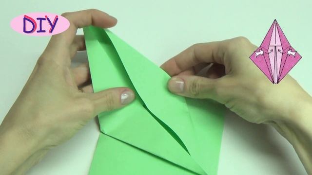 DIY - origami traditional Flapping bird /// DIY beauty and easy смотреть онлайн