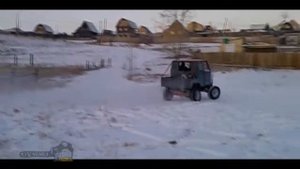 Самодельный колесный вездеход