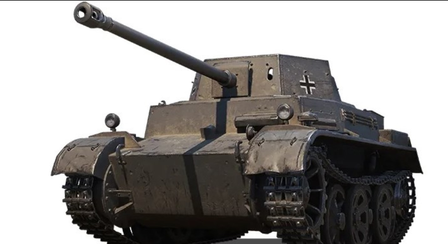 Немецкая САУ Panzer Selbstfahrlafette Ic