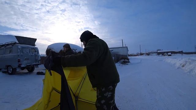 Судак горячего копчения. В гостях у родителей. Деревня, баня..mp4
