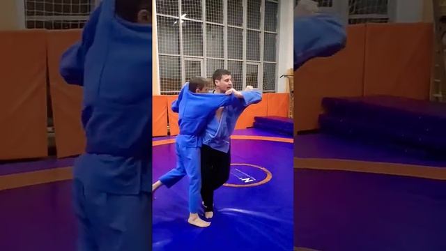 Uchi Komi с завершением подхватом под две ноги Harai Goshi  #дзюдо #judo #самбо #ufc #подхват