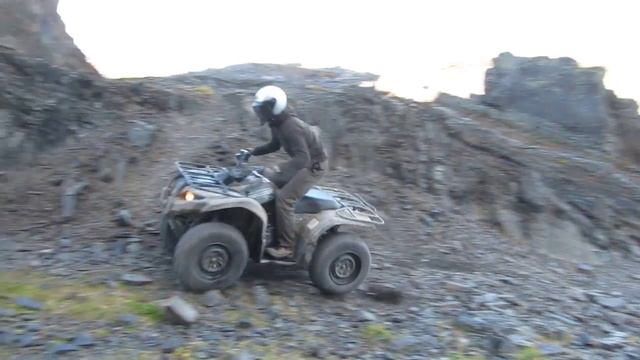 Кольский Рыбачий - 2011 на квадрике по ущелью