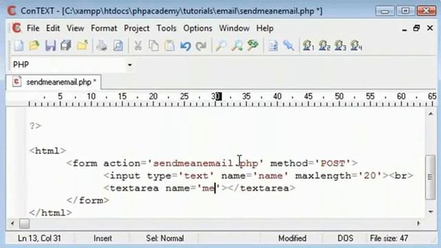 Sending Email in PHP Tutorial - Part 1 [English]