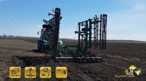 Культиватор КПУ с S-образной стойкой в поле