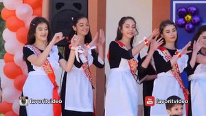 Последний звонок в 1 школе Кизилюрта