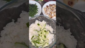 Необычный салат с копчёным осьминогом?#осьминог #салат #закуска
