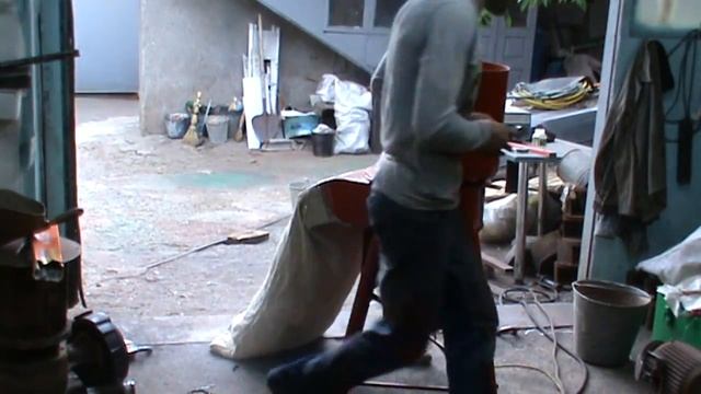 тест измельчителя 5,5квт на горохе. решето 1,8мм смотреть онлайн