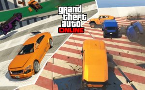 Ломающиеся платформы + сумо в GTA V OnLine