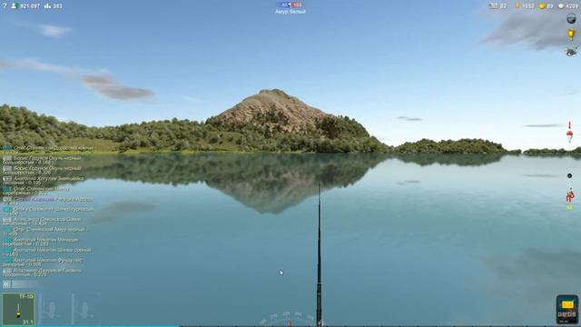 Шинер черноносый, рыбы в игре Трофейная рыбалка 2, локация Миссисипи, озеро Джад Перез