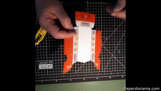 Paperdiorama.com tutorial - Volkswagen BUS DE LUXE (Samba Bus) смотреть онлайн