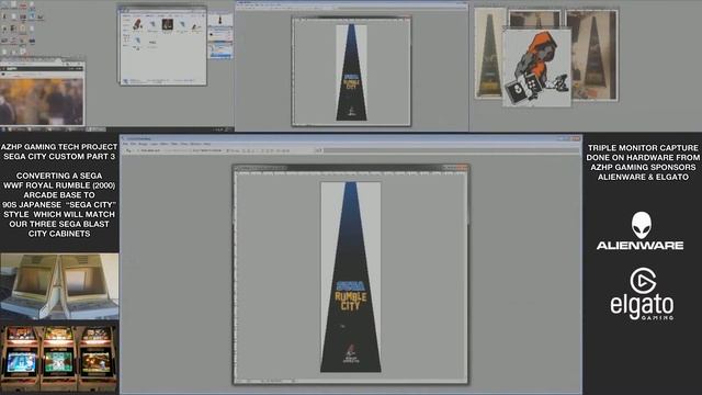 CANDY CAB ARCADE TECH PROJECT PART 3 - TIME LAPSE PHOTOSHOP CPO MARQUEE смотреть онлайн