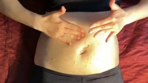 Медовый массаж живота