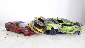 Ferrari vs Lamborghini vs Porsche  - Реставрация модели авто\\ Крутые идеи для подростков!