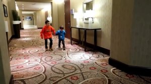 Хайди и Зидан играют в прятки с друзьями