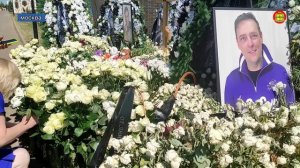 Могила Юрия Шатунова - место захоронения праха солиста Ласковый май на Троекуровском кладбище
