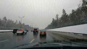 MKAD - Moscow Ring Road. 4K driving tour in Moscow 2023