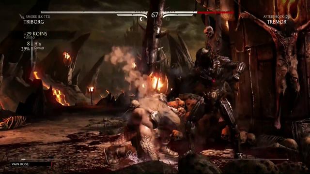 Mortal Kombat X (PS4) Triborg (Smoke) Endless Tower смотреть онлайн