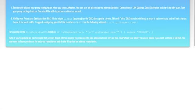 Why do I get "malformed URL" error when performing remote actions using GitKraken in a corporate... смотреть онлайн