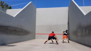 3 Wall Handball ( Samzon vs Juan aka Ibáñez ) Boisseranc Park. Buena Park, CA 2019