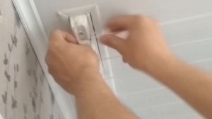 Замена шнура на потолочной сушилке для белья .