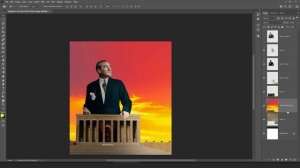 10 Kasım Atatürk'ü Anma Tasarımı Nasıl yapılır Photoshop CC 2022 Çalışması ( Sosyal medya Afişi )