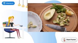 Салат с авокадо и кедровыми орешками. Простые домашние рецепты