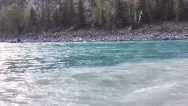 Алтай, поход. Слияние Катуни и Аргута. Впечатляет) смотреть онлайн