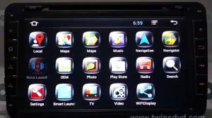 VW / Skoda Car Multimedia TWIN Android 4.2.2. twinsdvd.com