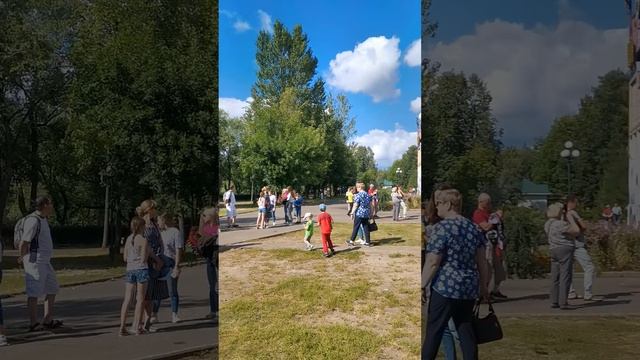 Атракционы в Даманском парке г. Ярославль