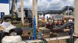 Пропарка узлов и оборудования с помощью ППУ