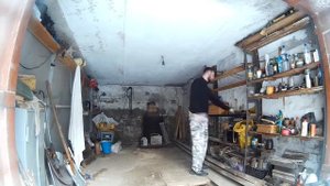 Разбор гаража под склад ГУМ помощи