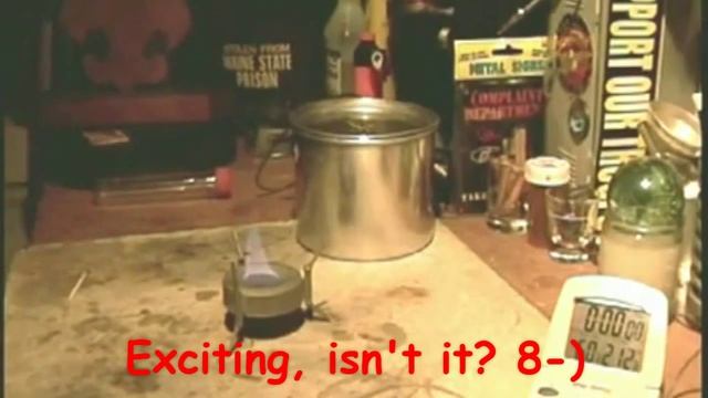 Vargo Triad Titanium Stove Boil Test 1 - Reloaded смотреть онлайн