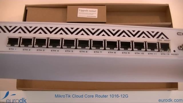 MikroTik Cloud Core Router 1016-12G (CCR1016-12G) QUICK UNBOXING & SPECIFICATIONS HD