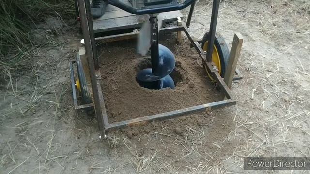 МГБУ для мотобура. (Часть 3) Землеразбрасыватель для шнека. смотреть онлайн