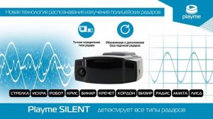 Сигнатурный радар детектор Playme SILENT