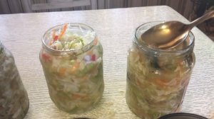 Похрустим? Заготовки из капусты. Салатная капуста на зиму.