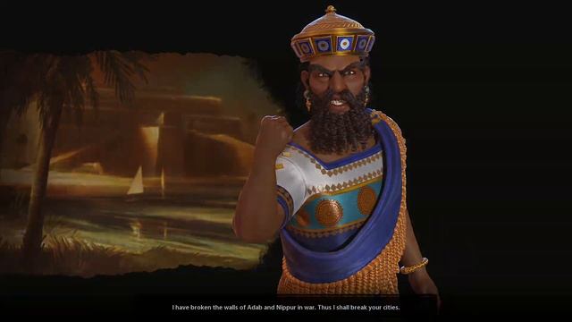 Sid Meier's Civilization VI - Hammurabi of Babylon Animations смотреть онлайн