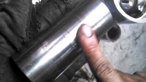 Охриненный потяг поршня ЯМЗ 240 после перегрева