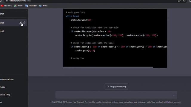 Creating a Snake Game in Python with ChatGPT:A Step-by-Step Tutorial #openai  #pythontutorial