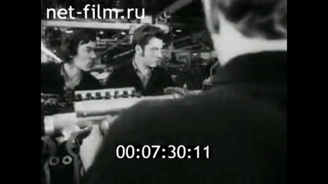 1977г. Ярославль. моторный завод. двигатели для "Кировца" К-701 смотреть онлайн