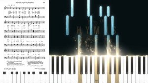 100 - Nearer, My God, to Thee (Piano/Organ Tutorial)