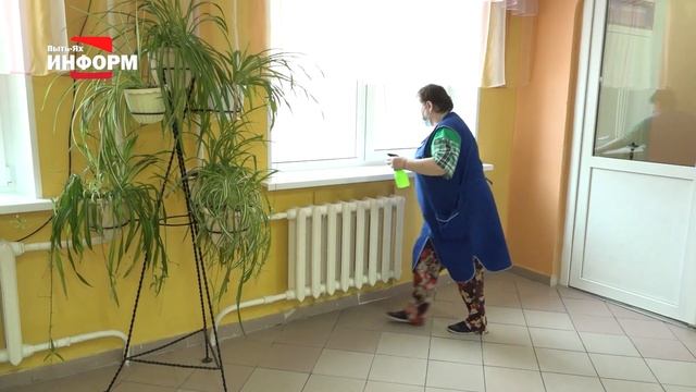 Дезинфекция школ в период карантина