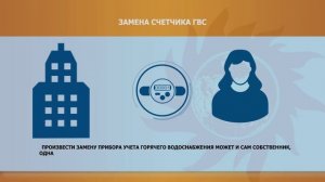 Замена счетчика ГВС