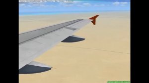 Посадка в Дубае в аэропорту Аль Мактум airbus a320