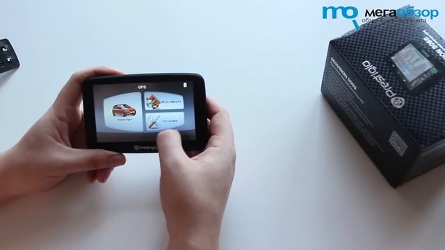 Обзор GPS-навигатора Prestigio Geovision 5055 смотреть онлайн