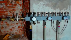 Коллектор отопления и водоснабжения из стали своими руками.