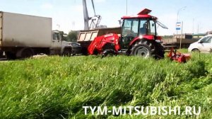 Сенокосилка HANMEY и трактор TYM T503