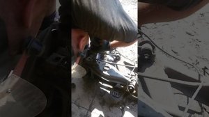 Замена амортизаторов на мерседес 124  универсал на