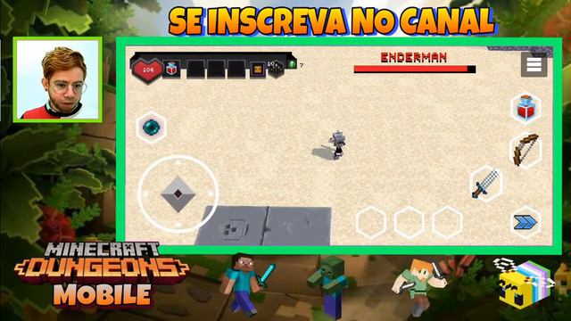 MINECRAFT DUNGEONS MOBILE ANDROID - CONHECENDO A BETA 2.0 смотреть онлайн